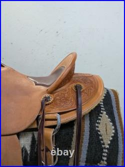 101-526 14.5 inch New McCall Western Lady Wade Saddle FQHB 7 inch 93 Degree