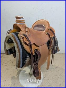 101-526 14.5 inch New McCall Western Lady Wade Saddle FQHB 7 inch 93 Degree