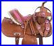 10_12_13_Used_Western_Pony_Saddle_Youth_Children_s_Trail_Barrel_Leather_Tack_01_inv