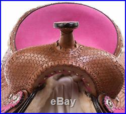 10 12 13 Used Western Pony Saddle Youth Children's Trail Barrel Leather Tack