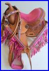 10_12_PINK_Trail_Barrel_Pleasure_Saddle_Lacing_Tooled_Option_HSBP_Pony_Full_01_ejv