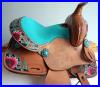 10_12_Pony_Mini_FLORAL_TEAL_Trail_Barrel_Pleasure_Saddle_Youth_Option_of_HSBP_01_awtb