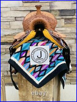 10- Cheyenne Wildstar Saddle Co. Youth Barrel Saddle, Ranch, Cowboy, Cute