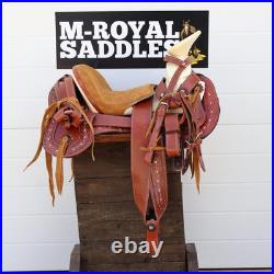 11.5 Chedron Pony Montura Charra Nino Kids Mexican Saddle