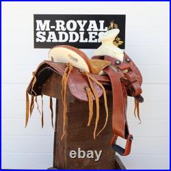 11.5 Chedron Pony Montura Charra Nino Kids Mexican Saddle