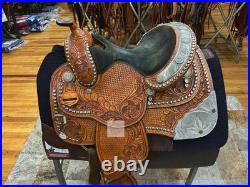 12.5- 13 Dale Chavez Show Saddle