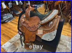 12.5- 13 Dale Chavez Show Saddle