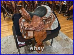 12.5- 13 Dale Chavez Show Saddle