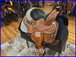 12.5- 13 Dale Chavez Show Saddle