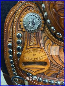 12.5- 13 Dale Chavez Show Saddle