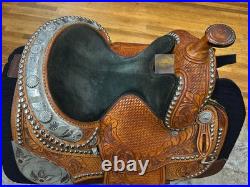 12.5- 13 Dale Chavez Show Saddle