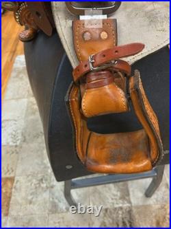 12.5- 13 Dale Chavez Show Saddle