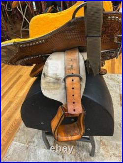 12.5- 13 Dale Chavez Show Saddle