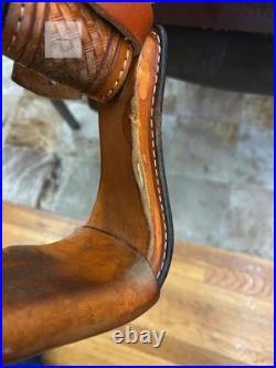 12.5- 13 Dale Chavez Show Saddle