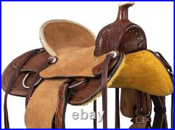 12 Childs Ranch Saddle Bodie Hardseat by Silver Royal Roughout Tooled