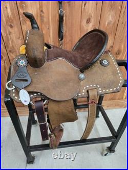 12 HR Youth Pencil Roll Barrel Saddle