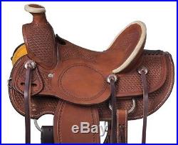 12 Inch Youth Walhalla Wade Hard Seat Western Saddle Med Oil-Roughout Leather
