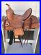 12_New_Western_Leather_Youth_Child_Horse_Pony_Ranch_Saddle_Natural_Buck_stiched_01_gxn