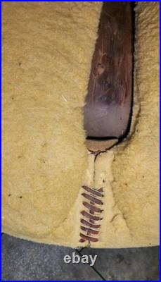 13.5 Circle Y Martha Josey Barrel Racing Saddle Leather YOAKUM, INC. Texas