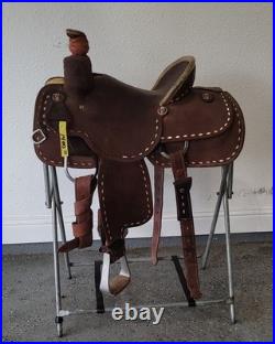 13 Silver Star Saddlery Ranch Roper Saddle (Stout, High Quality, Handmade)