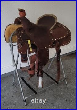 13 Silver Star Saddlery Ranch Roper Saddle (Stout, High Quality, Handmade)
