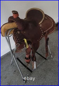 13 Silver Star Saddlery Ranch Roper Saddle (Stout, High Quality, Handmade)