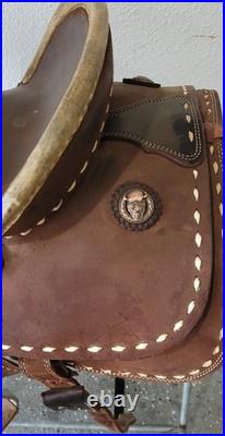 13 Silver Star Saddlery Ranch Roper Saddle (Stout, High Quality, Handmade)