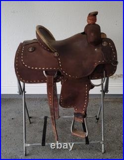 13 Silver Star Saddlery Ranch Roper Saddle (Stout, High Quality, Handmade)