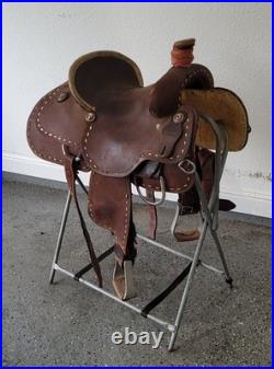 13 Silver Star Saddlery Ranch Roper Saddle (Stout, High Quality, Handmade)