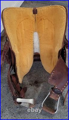 13 Silver Star Saddlery Ranch Roper Saddle (Stout, High Quality, Handmade)