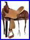 13_Youth_Roper_Style_Western_Pony_Horse_Saddle_w_Floral_Tooled_Leather_15809_01_nzsx