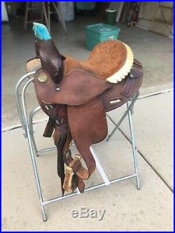 13in barrel saddle Circle Y