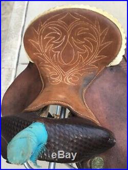 13in barrel saddle Circle Y