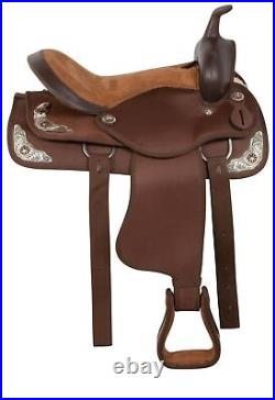 14 15 16 17 18 in Western Horse Trail Saddle Synthetic Pleasure Riding