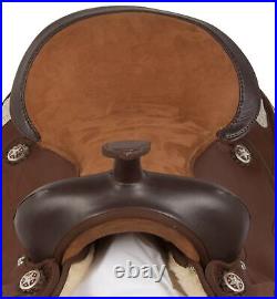 14 15 16 17 18 in Western Horse Trail Saddle Synthetic Pleasure Riding