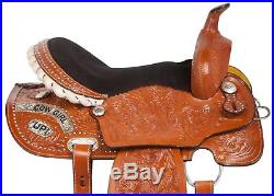 14 15 16 Cowgirl Up Western Barrel Racing Pleasure Trail Horse Saddle Tack Set