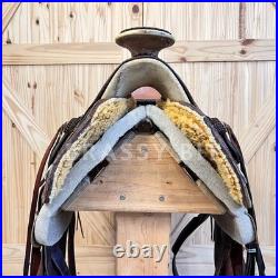 14.5 Langerud Custom Sante Fe Style Western Saddle