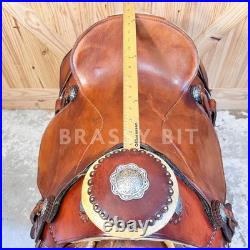 14.5 Langerud Custom Sante Fe Style Western Saddle