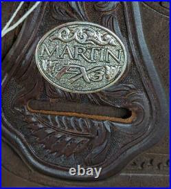 14.5 New Martin Saddlery FX3 Western Barrel Saddle 03743