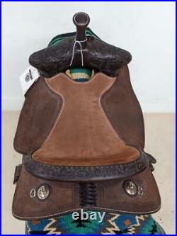 14.5 New Martin Saddlery FX3 Western Barrel Saddle 03743