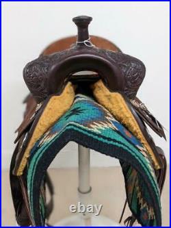 14.5 New Martin Saddlery FX3 Western Barrel Saddle 03743