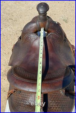 14 Porter Ranch Saddle with Tapaderos Vintage & Lookin' GOOD Collect or Ride