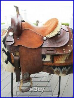14'' Santa Fe western barrel saddle FQHB