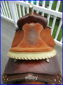 14'' Santa Fe western barrel saddle FQHB