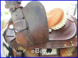 14'' Santa Fe western barrel saddle FQHB