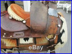 14'' Santa Fe western barrel saddle FQHB