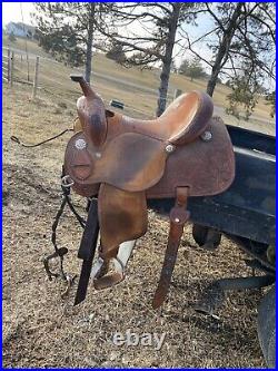 14 Sherri Cervi Barrel Saddle