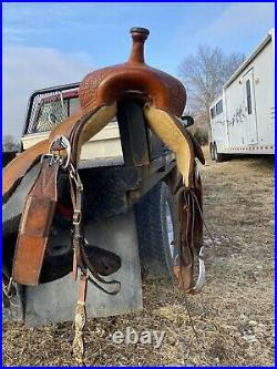 14 Sherri Cervi Barrel Saddle