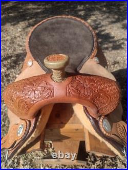 14 Spur Saddlery Barrel Racing Saddle Made in Texas