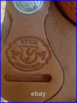 14 Spur Saddlery Barrel Racing Saddle Made in Texas